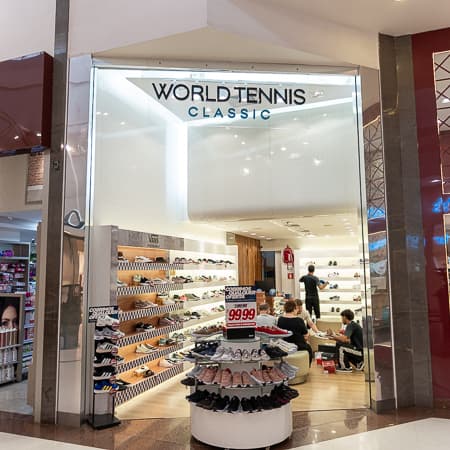 Logo da loja world tennis classic