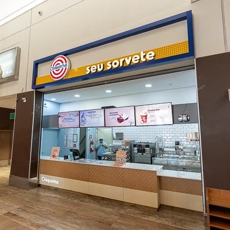 Logo da loja chiquinho sorvetes