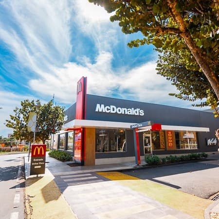 Logo da loja mc donald´s