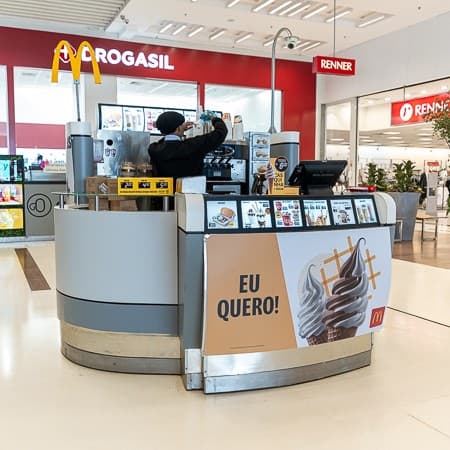 Logo da loja mc donald´s