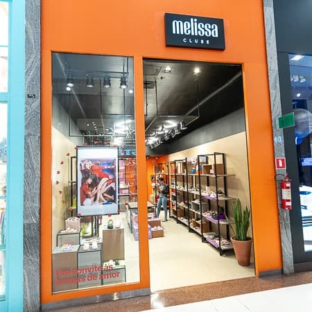 Logo da loja clube melissa
