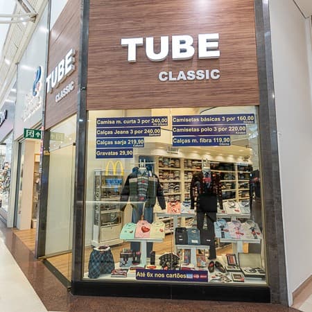 Logo da loja tube classic