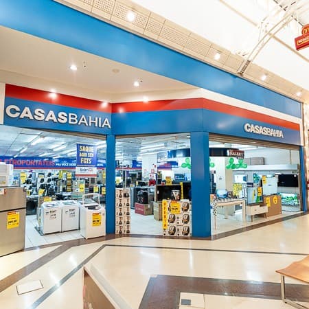 Logo da loja casas bahia