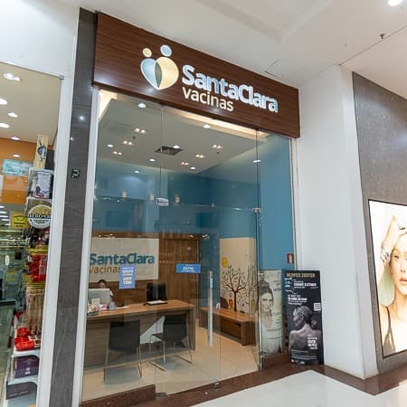 Logo da loja clinica de vacina santa clara