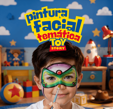 Pintura Facial Toy Story