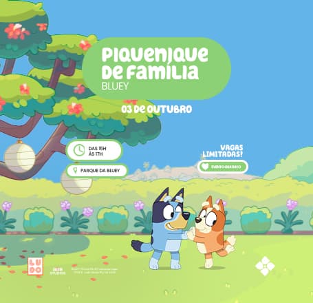 Piquenique da Família – Bluey