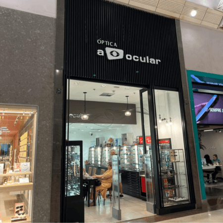 Logo da loja a ocular mendes